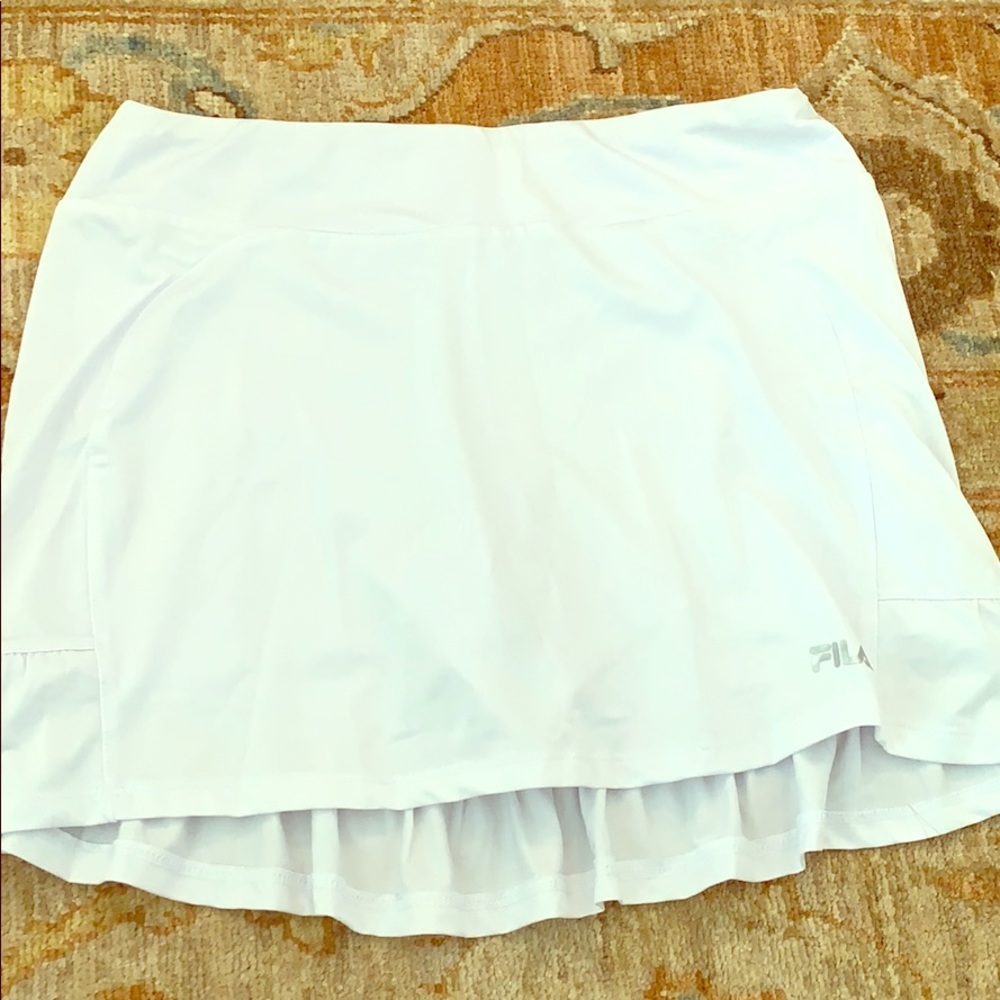 Fila women’s tennis or running skirt with shorts